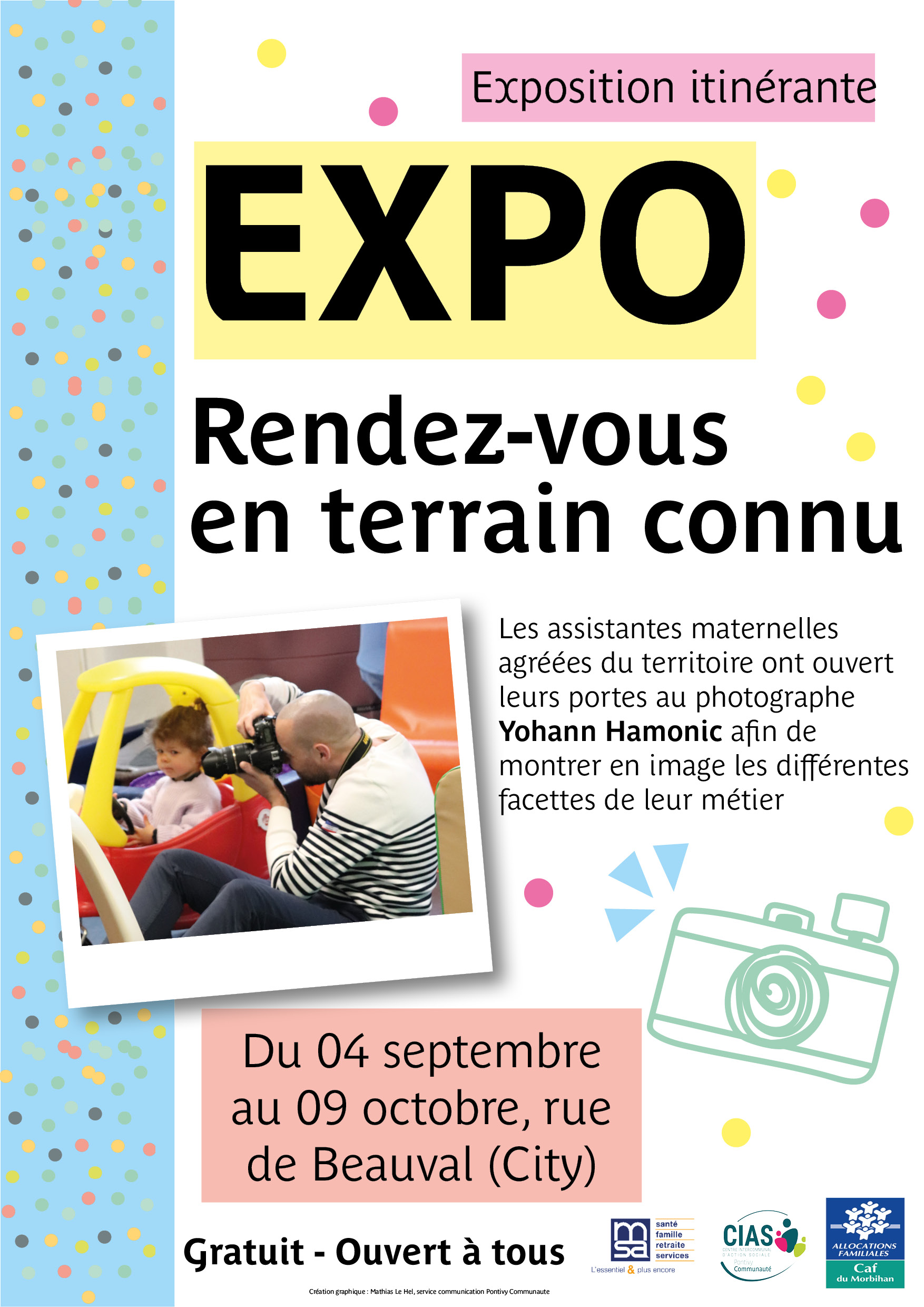 Affiche Bréhan Expo rendez vous en terrain connu